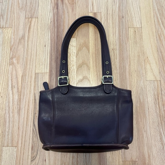 Vintage Coach 9086 Legacy Shopper Shoulder Bag Purse Leather Faded Distressed